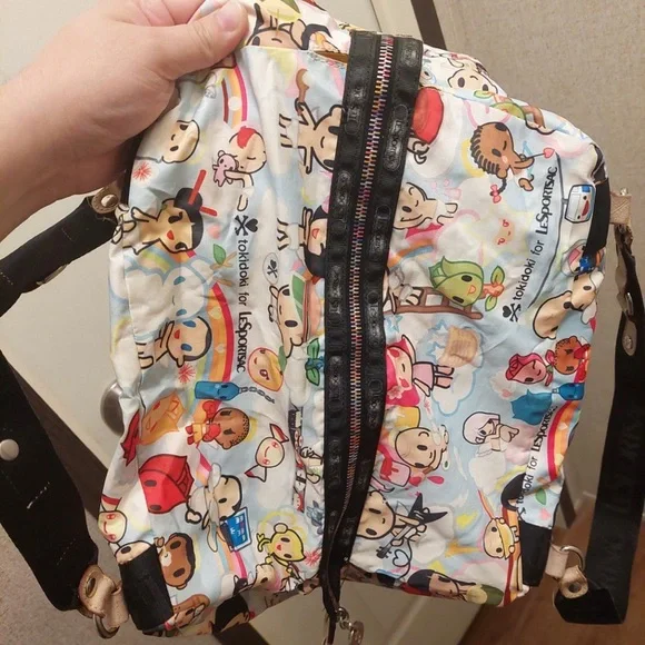 Tokidoki Lesportsac Paradise Print Duffle Bag - Picture 4 of 6